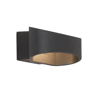 Produktbild von AEG Lampe Sunrise LED Außenwandleuchte anthrazit | 1x 8.5W LED integriert (COB), (780lm, 3000K) | IP-Schutzart: 54 - spritzwassergeschützt