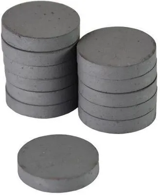 Obrázok produktu pre Magnet kulatý RON 850, průměr 26 mm, černý, 12 ks