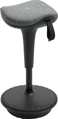 Immagine prodotto di Sgabello da ufficio Vinsetto con funzione girevole, sgabello ergonomico, regolabile in altezza