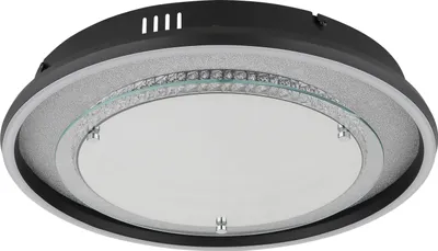 Produktbild von GLOBO Lighting Deckenleuchte MIRRORA DH 40x6.80 cm schwarz