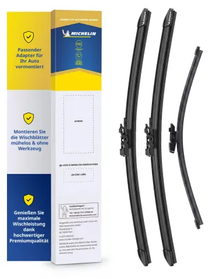 Produktbild von MICHELIN Perfect Fit 182H Scheibenwischer Set 700/700mm + 280 mm