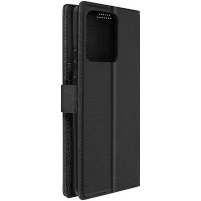 Produktbild von Avizar, Kunstlederhülle mit Kartenfächern für Motorola Edge 40 Neo, Schwarz