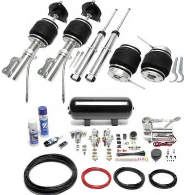 Image de TA Technix Kit de suspension pneumatique Viair compresseur noir pour Mercedes Benz A CLA GLA