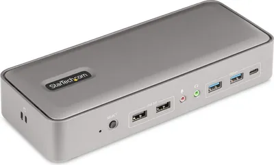 Produktbild von Laptop-Stand Startech 129UE-USBC-KVM-DOCK Kunststoff