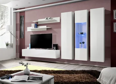Produktbild von MOB, Obývací stěna - Ferryhill - 23 WW FY C5 (s osvětlením)