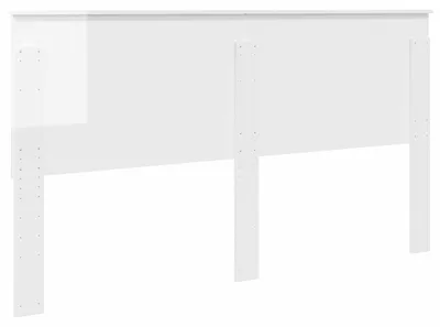 Immagine prodotto di vidaXL Testiera Lucida Bianca 100 cm Materiale Legno