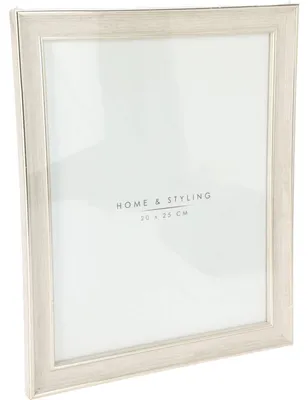 Produktbild von Bilderrahmen, Holzoptik in Weiß, 23,7 x 1,3 x 29 cm