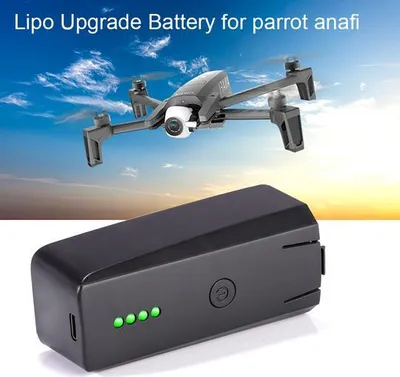 Produktbild von Drohnen-Batterie, 7,6V 20,52Wh 2700mAh Intelligente Lipo-Flugbatterie für Parrot Anafi