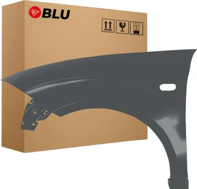 Zdjęcie produktu dla BLU Błotnik Premium pasujący do Seat Altea 5P1/5P5 LW7Z Lewy Szary Grau Track | 2004-2015 | Przedni Przód | Lakierowany | Gotowy do montażu | Ocynk