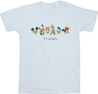 Produktbild von Disney - "Mickey Mouse And Friends" T-Shirt für Damen BI38173 (S) (Weiß)