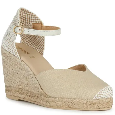 Image de Geox - Sandales pour femmes "Gelsa" FS10387 (40 EU) (Sable)