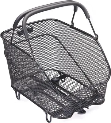 Produktbild von racktime Baskit Trunk Small, Fahrradkorb, Metall, Schwarz, 12 l, 388 mm, 274 mm