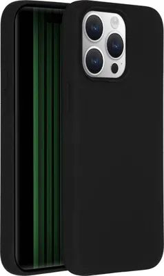 Image de Accezz Liquid Silicone Backcover pour Apple iPhone 15 Pro Max - Noir