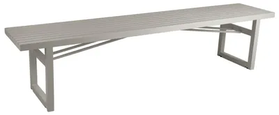 Produktbild von Bank Vevi 200 x 45 x 41 cm Aluminium Khaki