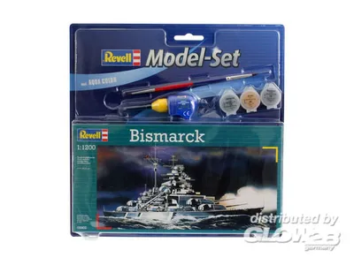 Produktbild von Revell Modellbaukasten Bismarck