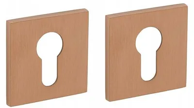 Image de Tupai 4049 5SQ-160 Rosace Cuivre Mat PVD pour Cylindre