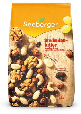 Produktbild von Studentenfutter: 1000 g Inhalt: 1000 g