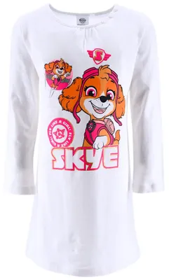 Produktbild von Nachthemd jersey Paw Patrol Skye Creme 104 cm