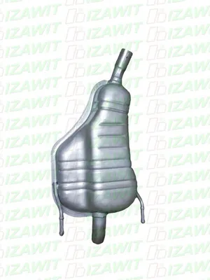 Produktbild von IZAWIT 21.296 Endschalldämpfer für OPEL ZAFIRA B (A05) Auspuff