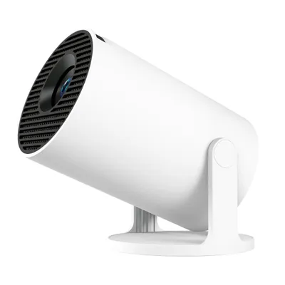 Image de Mini-projecteur AOSO HY300Pro+ – 170 ANSI, HD 720p, rotation à 180°, Android 11, Wi-Fi, Bluetooth, projecteur home cinéma intelligent, portable