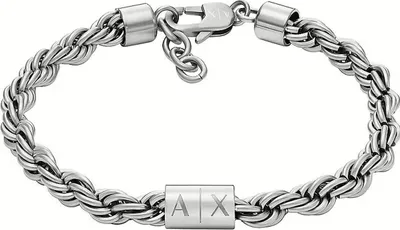 Zdjęcie produktu dla Bransoletka męska Armani Exchange AXG0123040 Stal szlachetna