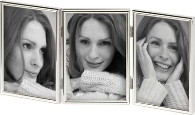 Zdjęcie produktu dla Walther WD315S Walther Chloe silber     3x10x15 Portrait Dreifachrahmen   WD315S