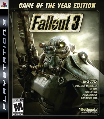 Produktbild von Bethesda Fallout 3: Game of the Year Edition, PS3, PlayStation 3, RPG (Role-Playing Game), M (Reif)