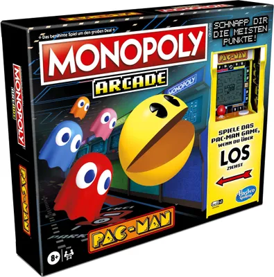 Produktbild von Hasbro - Monopoly Arcade Pac-Man Brettspiel Gesellschaftsspiel Spiel
