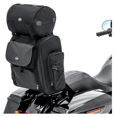 Produktbild von Sissybar Tasche mit Gepäckrolle für Chopper Hecktasche