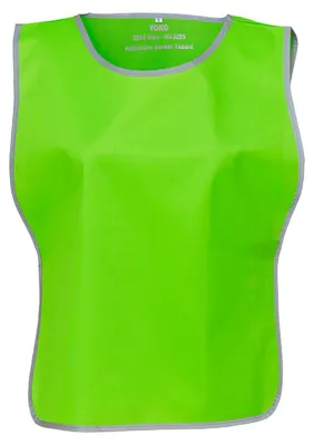 Productafbeelding van Yoko - Reflecterende bodywarmer voor heren/dames, uniseks model LT5868 (XXL-3XL) (Limone)