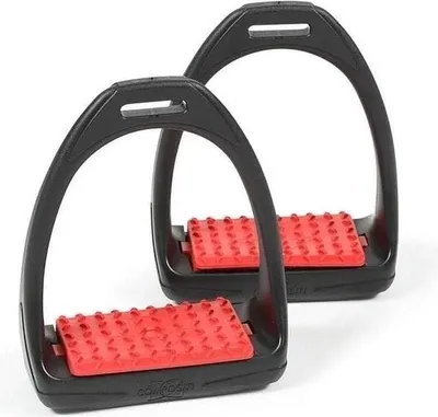 Produktbild von Compositi - Steigbügel, Reflex ER716 (Einheitsgröße) (Rot)
