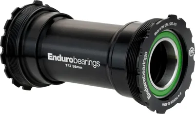 Obrázok produktu pre Ložiská Enduro s kosoštvorcovým stykom z nehrdzavejúcej ocele, T47, 86 mm, 24 mm, čierne (BKS-0246)