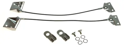 Obrázek produktu pro Sada držáků zadních dveří Kentrol Jeep CJ 76-86