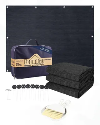 Obrázok produktu pre Podlážka pod stan podlážka z HDPE, 280 g/m², 300 x 600 cm, s okami, určená na kempovanie