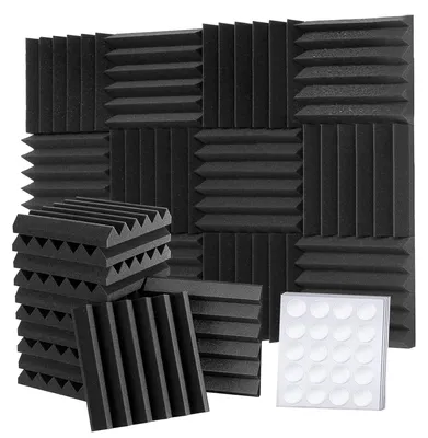 Productafbeelding van Geluidsabsorberende panelen, 30 x 30 x 5 cm, 12 stuks
