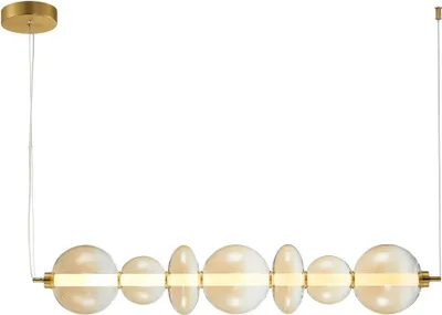Produktbild von Hängelampe DAPHNE AMBER 40W Milagro ML0349