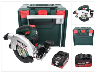 Zdjęcie produktu dla Metabo KS 18 LTX 66 BL akumulatorowa piła ręczna 18 V 165 mm + 1x akumulator 10,0 Ah + metaBOX – bez ładowarki