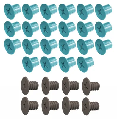Produktbild von Smoby Ersatzteil E22064 Schrauben Set groß für Rutschen wie SUPER MEGAGLISS u.a.