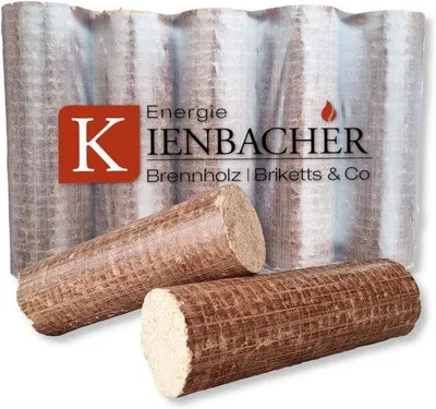 Productafbeelding van Harde beuken- en eikenhoutsbriketten (3 x 10 kg) voor open haard en verwarming