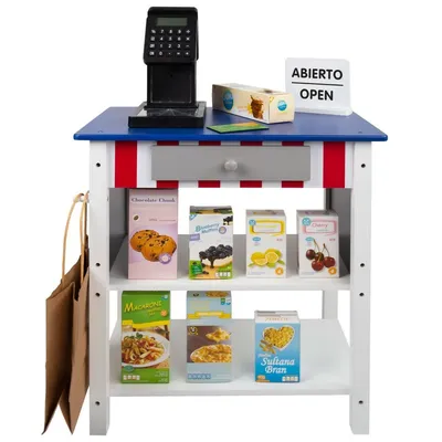 Immagine prodotto di Supermercato giocattolo Woomax 28 pezzi 48 x 70 x 30 cm