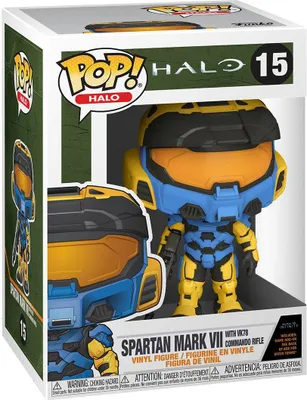 Produktbild von Halo - Spartan Mark VII With Vk78 Commando Rifle 15 - Funko Pop! - Vinyl Figur