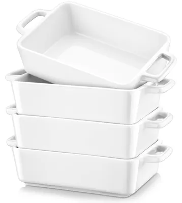 4er-Set Porzellan-Ramequins 240 ml, 16 cm, ofenfest
