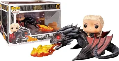 Immagine prodotto di Game of Thrones - Daenerys e Drogon infuocato 68 - Funko Pop! - Figurina in vinile