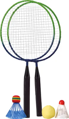 Produktbild von BEST®SPORTING Badminton-Set Mini blau/grün