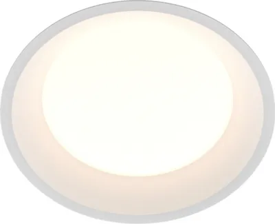 Zdjęcie produktu dla Oprawa wpuszczana oczko okrągła biała do łazienki IP44 LED 24W Okno Maytoni
