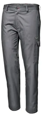 Immagine prodotto di Pantaloni da lavoro Sir Safety Symbol da uomo in cotone Massaua con cuciture triple, taglia 46, GRIGIO TOPO