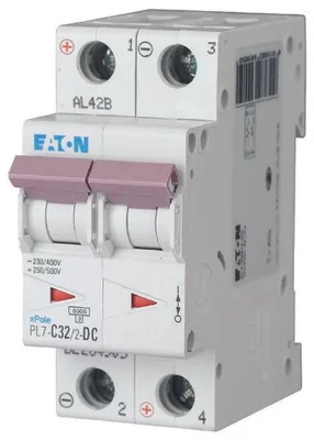 Immagine prodotto di Interruttore di sovracorrente 10kA DC PL7-C32/2-DC