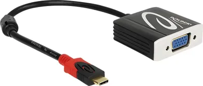 Produktbild von Adapterkabel USB Type-C" Stecker > VGA Buchse DP-Alt Mode Delock
