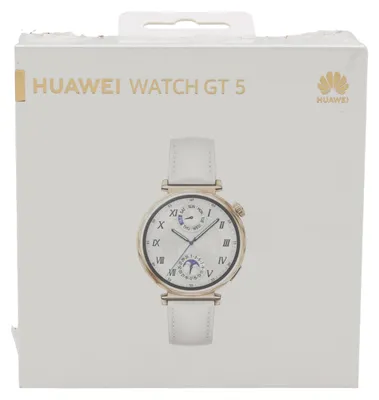Produktbild von Watch GT5 41mm (Jana-B19L) (gold, weißes Komposit-Armband)