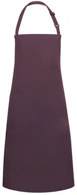 Produktbild von Karlowsky - Latzschürze "Basic" LT4280 (Einheitsgröße) (Aubergine)